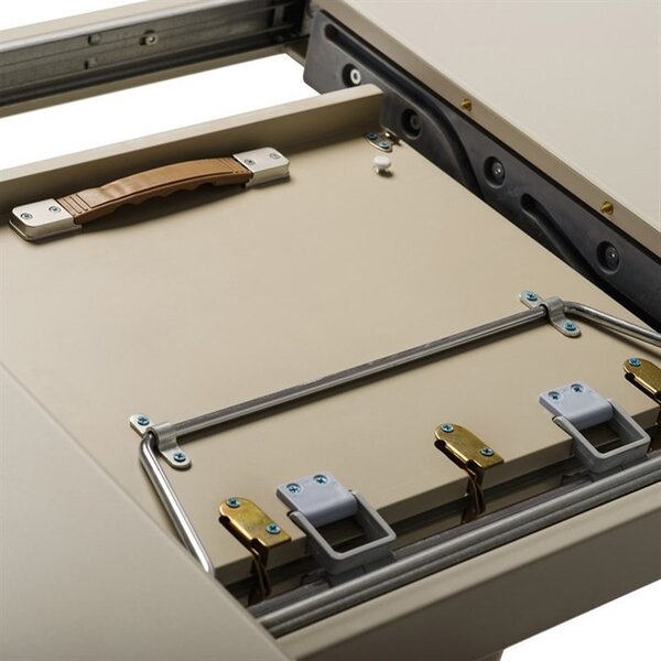 Kihúzható étkezőasztal 110–150x75 cm méretben, MDF kivitelben HT-430 CAP