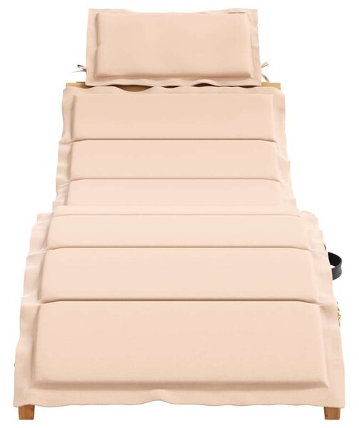 VidaXL Akácfa Napozóágy - 184cm