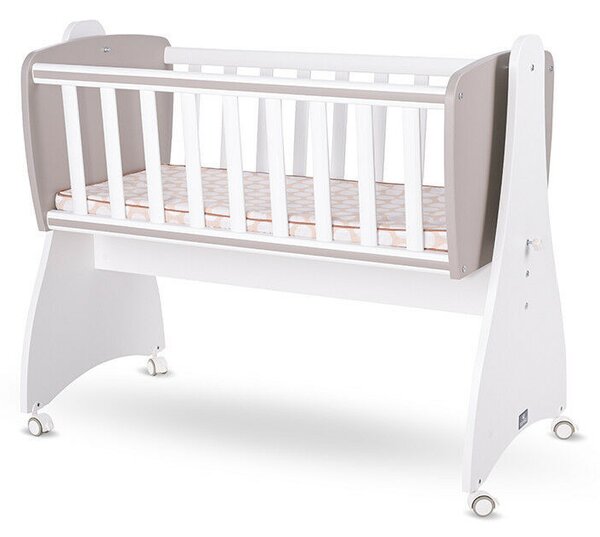 Lorelli First Dreams ringatható bölcső 105x55 - White / String New
