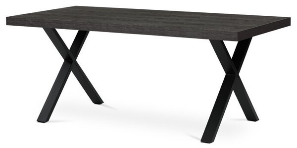 Étkezőasztal 180x90cm, laminált, szürke tölgy, HT-R5316 GREY