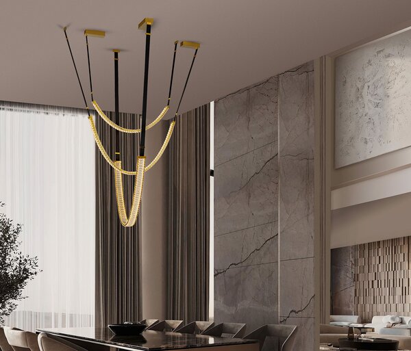 Lazura LED egyágú függesztett lámpa
