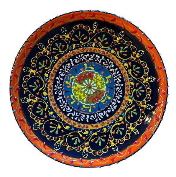 Lapos tányér 26 cm méretben "surtido color"