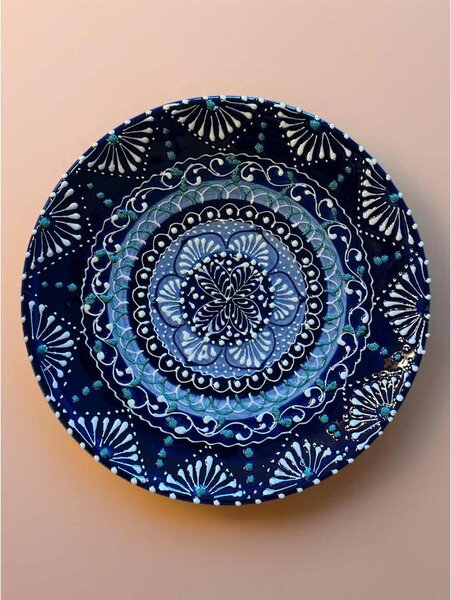 Lapos tányér 26 cm méretben "surtido color"