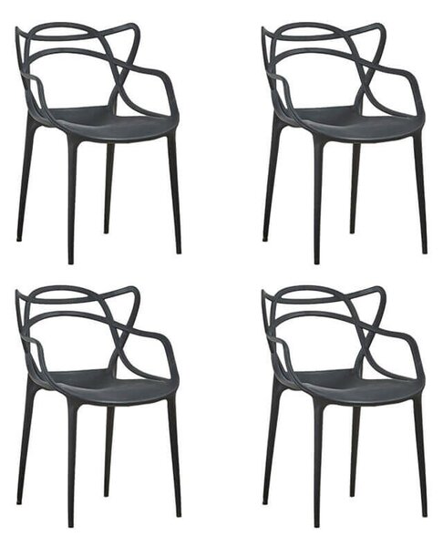 Weston szék Fekete 4 db N
