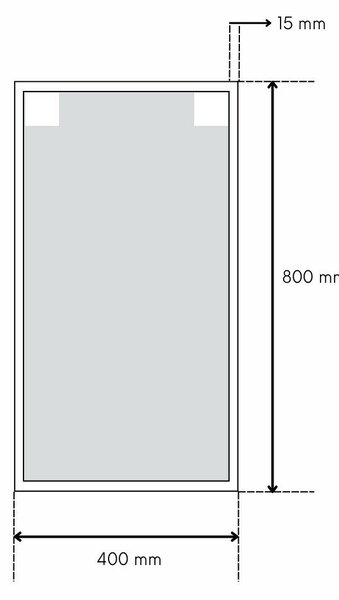 Intenso Concept-50 nappali faliszekrény sor - 200 cm (világos tölgy)