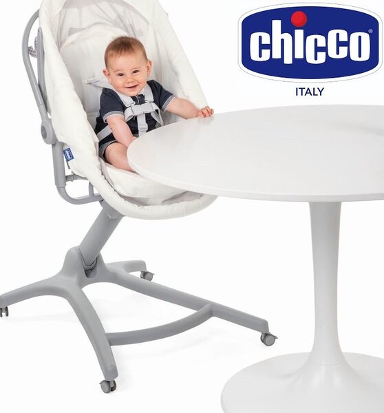 Chicco Baby Hug Air 4in1 bölcső-pihenő-etetőszék-fotel 0h + Aquarelle