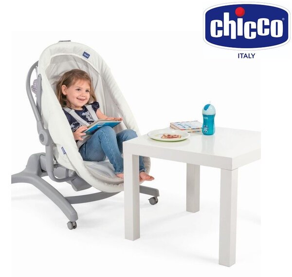 Chicco Baby Hug Air 4in1 bölcső-pihenő-etetőszék-fotel 0h + Aquarelle
