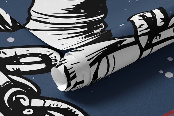 Fotótapéta A hatalmas kozmoszt felfedező űrhajós, Fotótapéta űr, w00712 : Uwalls.hu