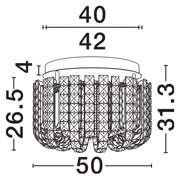 Celysia LED általános mennyezeti lámpa