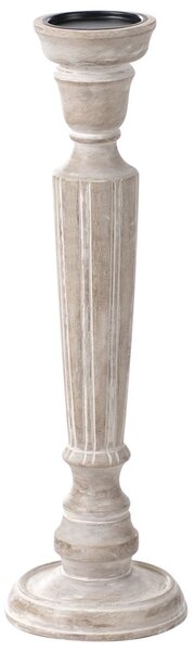 Gyertyatartó MALLAWI Mangófa 50 cm Világosbarna