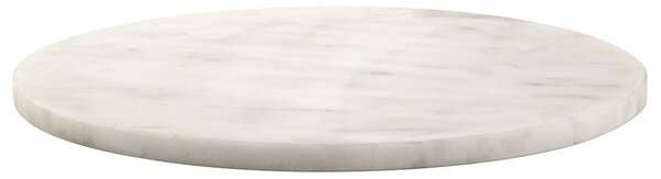 MARBLE márvány tál, fehér Ø 30cm