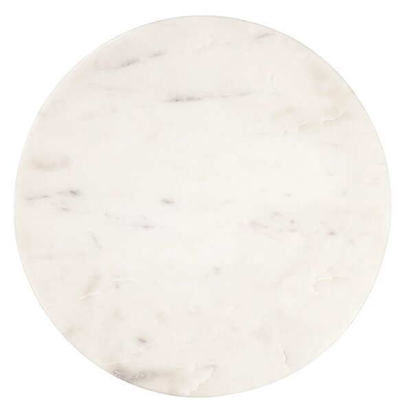 MARBLE márvány tál, fehér Ø 30cm