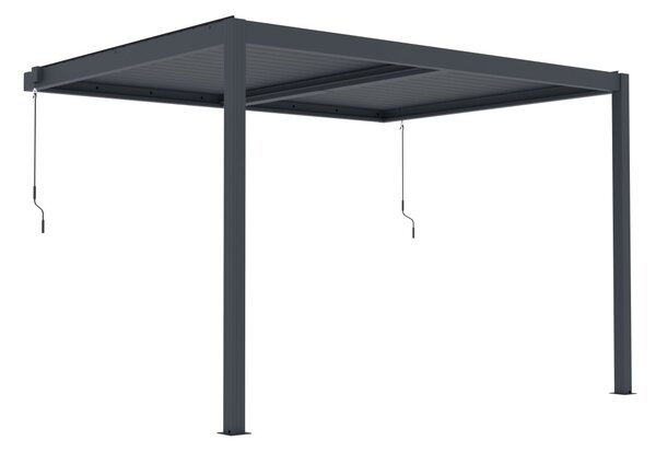 G21 Trenton 4x3 m bioklimatikus pergola, antracit alumínium