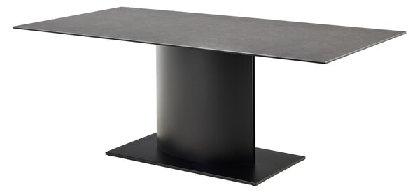 Asztal Norsica 1030, 76x100cm, Fekete