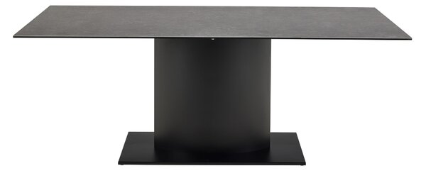Asztal Norsica 1030, 76x100cm, Fekete