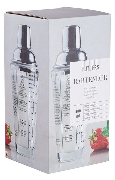 BARTENDER koktél-shaker receptekkel