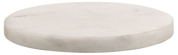 MARBLE márvány poháralátét, fehér Ø 10 cm