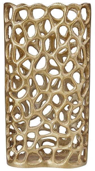 Dekor váza SANCHI Fém 33 cm Arany