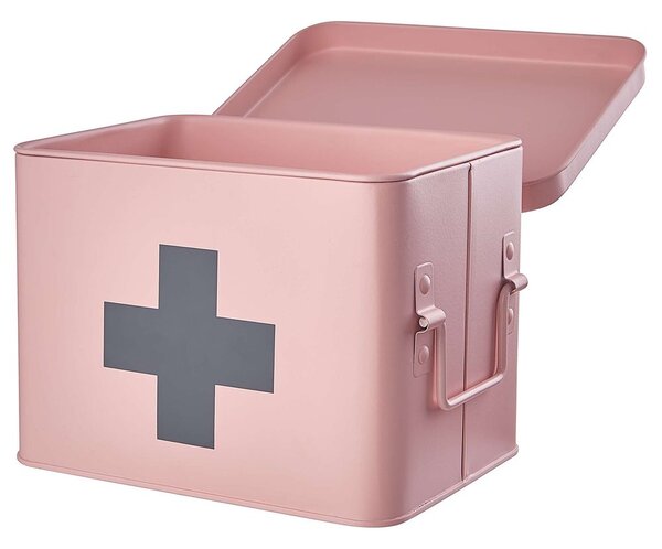 MEDIC gyógyszeres doboz, rózsaszín