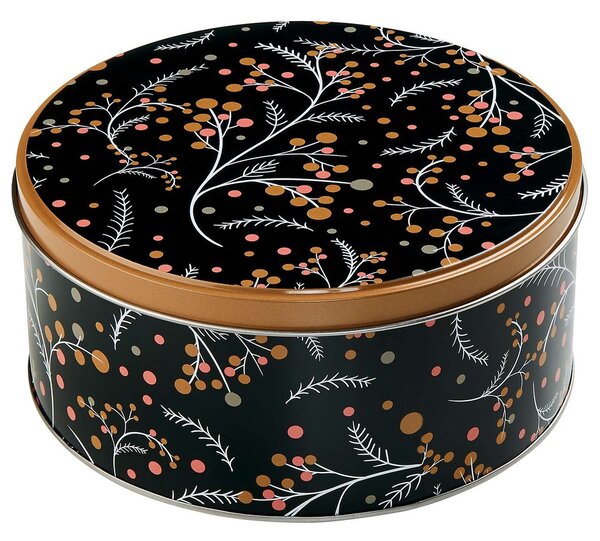 COOKIE JAR fém tárolódoboz, bogyók, Ø 16,7 cm