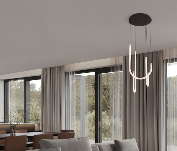 Topaz LED több ágú függesztett lámpa