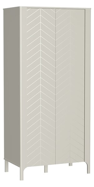 Gardróbszekrény Mavtoru 106, Laminált forgácslap, 198x90x55cm, Kasmír