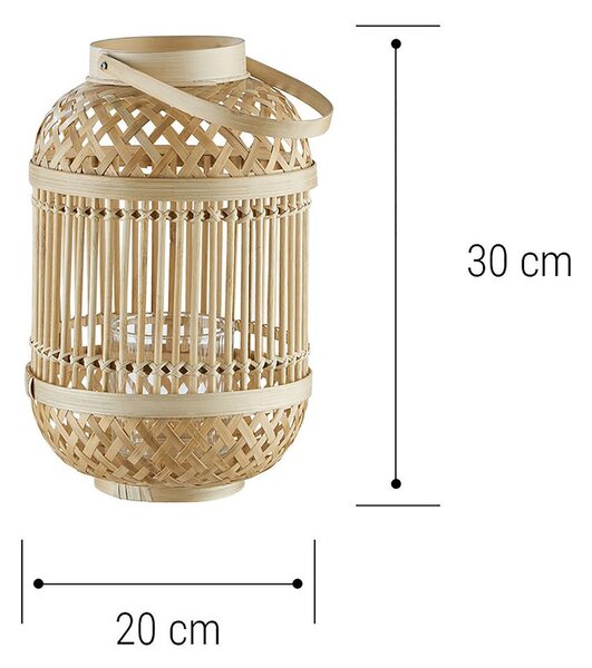 BAMBOO NIGHTS lámpás 30cm