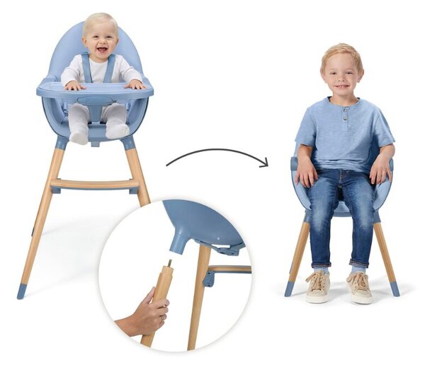 KINDERKRAFT Etetőszék FINI2 Nordic Breeze