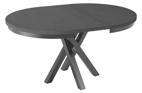 Asztal Mavtoru 111, 75cm, Fekete