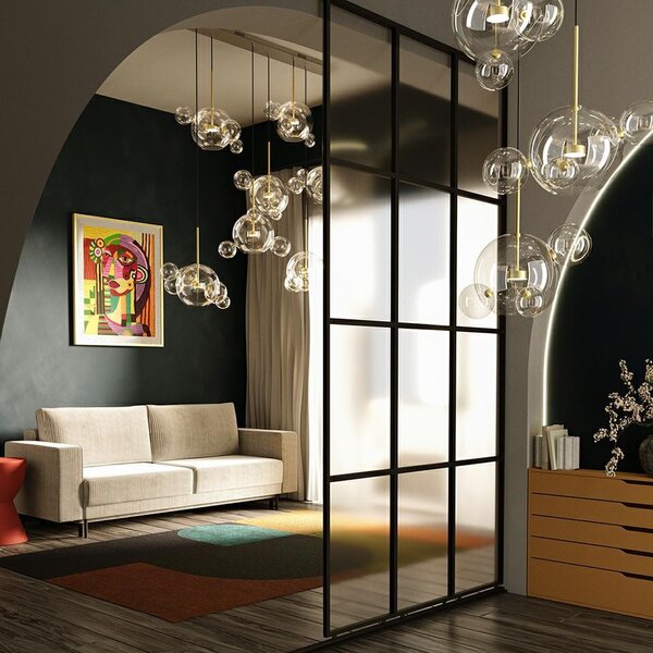 King Home Pablo Modern Művészeti Falikép Többszínű