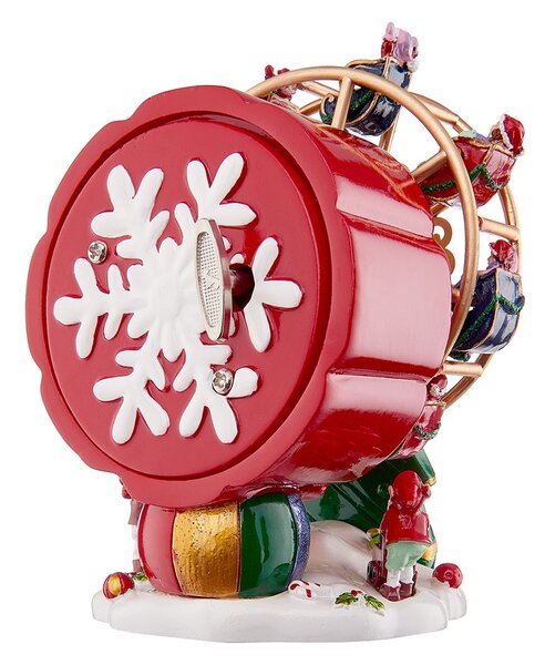 X-MAS zenélő óriáskerék 15cm