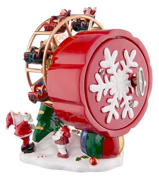 X-MAS zenélő óriáskerék 15cm