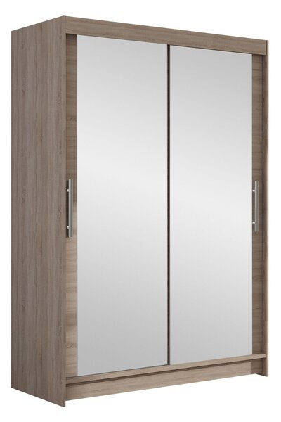 Gardróbszekrény Closico Pacron VII, Laminált forgácslap, 200x120x58cm, Triufel tölgy