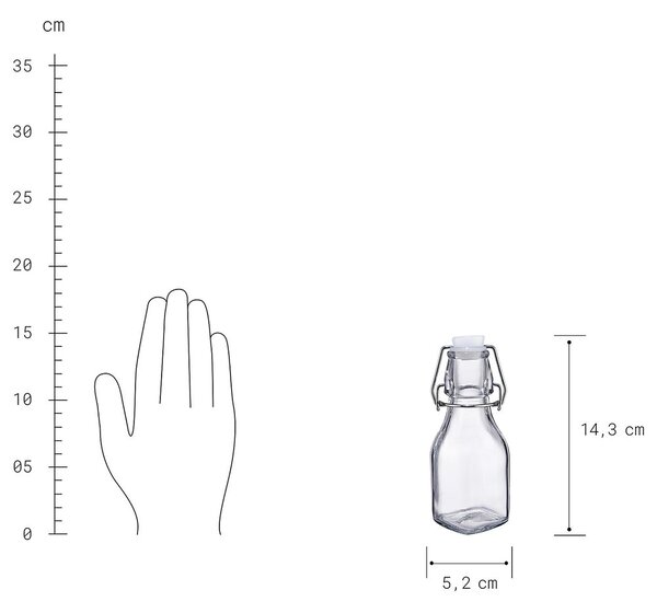 SWING csatos üveg 125 ml