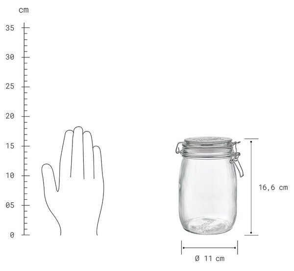 MASON'S csatos üveg 1000ml