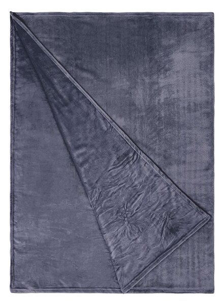 LAZY DAYS polár takaró, antracitszürke 200 x 150cm