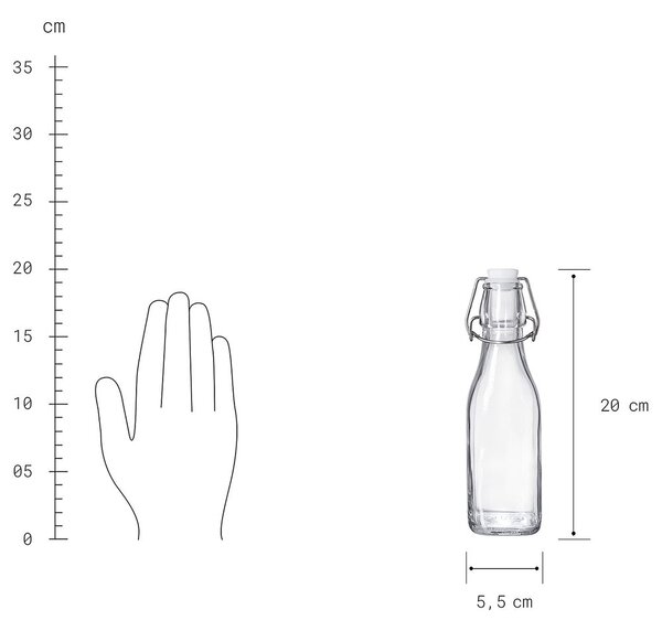 SWING csatos üveg 250ml