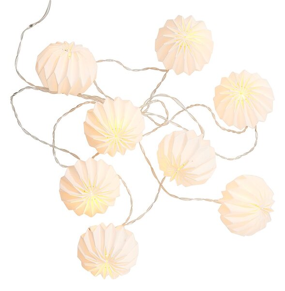 HANAMI LED-es égősor, fehér 8 égő