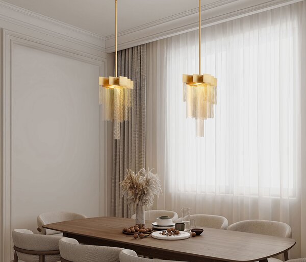 Revia LED egyágú függesztett lámpa