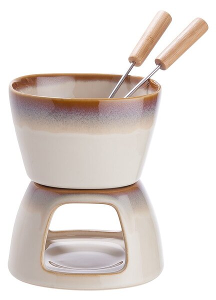 AU CHOCOLAT mini csoki fondue szett 2 villával