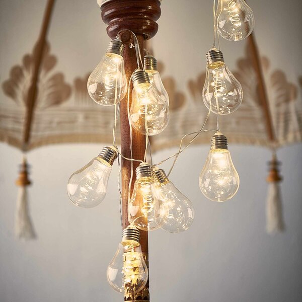 BULB LIGHTS égősor villanykörték LED, 10 égővel USB csatlakozóval