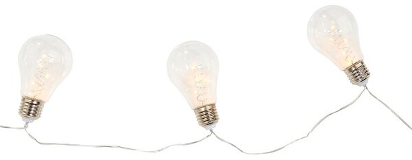 BULB LIGHTS égősor villanykörték LED, 10 égővel USB csatlakozóval