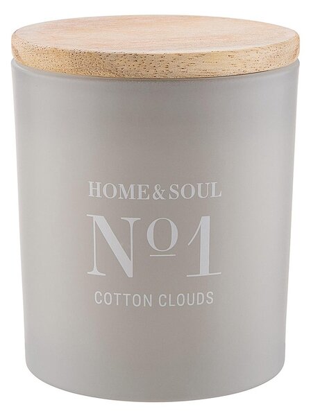 HOME & SOUL szójaviasz illatgyertya No. 1, Cotton Clouds