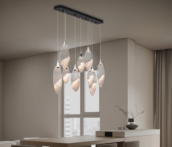 Seriq LED több ágú függesztett lámpa