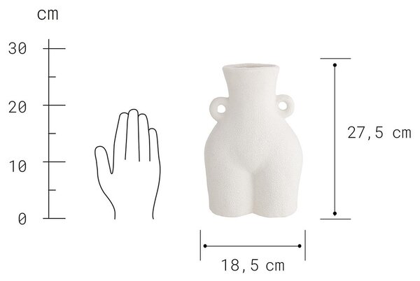 KIM váza, női sziluett 28cm