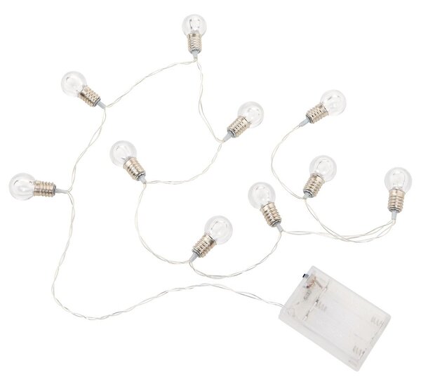 MINI BULBS mini villanykörték LED égősor 10 égővel USB kábellel