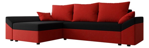 Sarokkanapé Memphis 104, Kárpit, 82x240x140cm