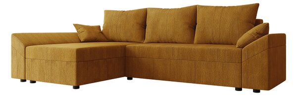 Sarokkanapé Memphis 104, Kárpit, 82x240x140cm