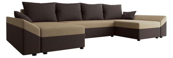 Sarokkanapé Memphis 105, Kárpit, 82x317x140cm