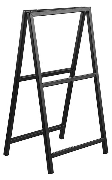 GRID két emeletes fém tároló, fekete 33 cm